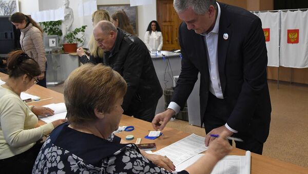 Las elecciones presidenciales en Crimea, Rusia - Sputnik Mundo
