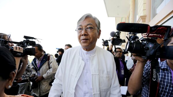 Htin Kyaw, presidente de Birmania - Sputnik Mundo