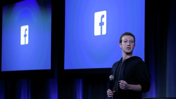 Facebook Co-Founder Mark Zuckerberg - Sputnik Mundo