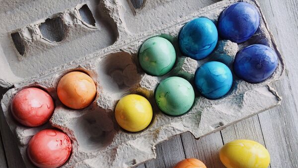 Huevos de pascuas, imagen referencial - Sputnik Mundo