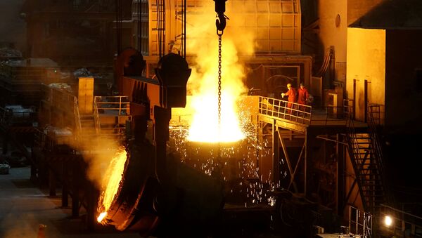 Producción de acero en China - Sputnik Mundo