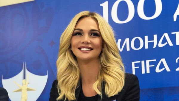 Viktoria Lopiriova, embajadora de la Copa Mundial de la FIFA Rusia 2018 - Sputnik Mundo