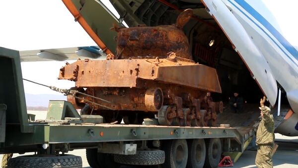 Un tanque estadounidense de los tiempos de II Guerra Mundial se preparará para el 9 de mayo - Sputnik Mundo