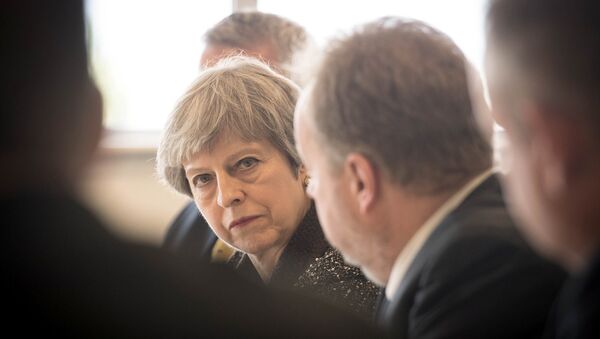 Theresa May, la jefa del Gobierno británico - Sputnik Mundo