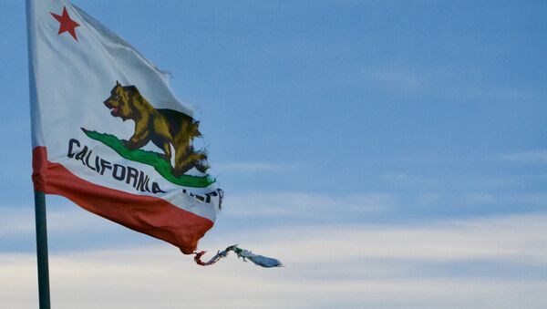 Bandera de California - Sputnik Mundo