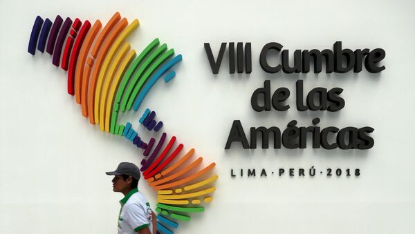 La VIII Cumbre de las Américas en Lima, Perú - Sputnik Mundo