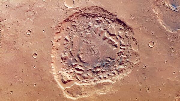 El cráter de Ismenia Patera, en Marte - Sputnik Mundo