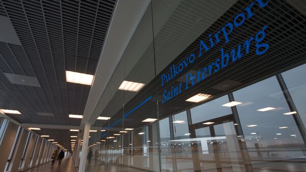 Una terminal renovada del aeropuerto de Púlkovo, San Petersburgo - Sputnik Mundo