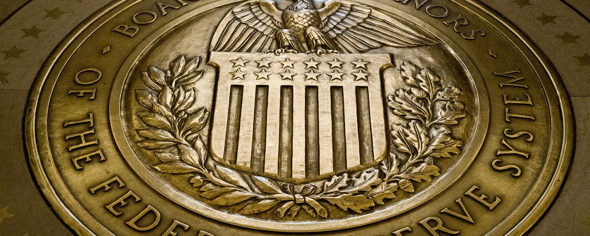 El sello del Consejo Superior de la Reserva Federal de EEUU - Sputnik Mundo, 1920, 14.12.2022