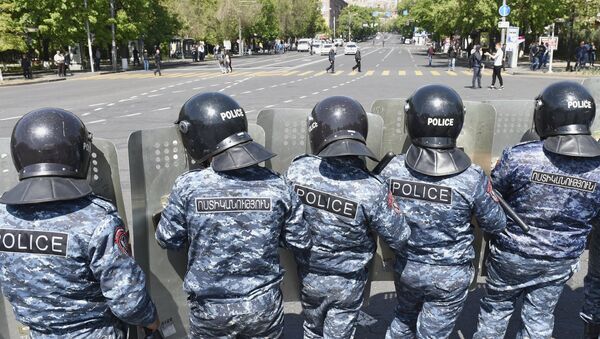 Protestas en Ereván, Armenia - Sputnik Mundo