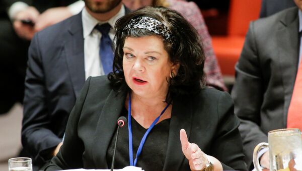 Karen Pierce, embajadora del Reino Unido ante la ONU - Sputnik Mundo