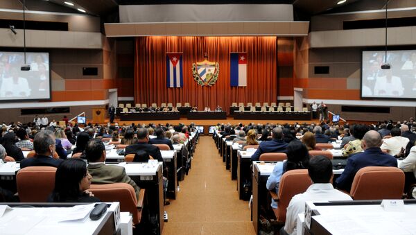 Sesión de la Asamblea Nacional de Cuba en La Habana - Sputnik Mundo