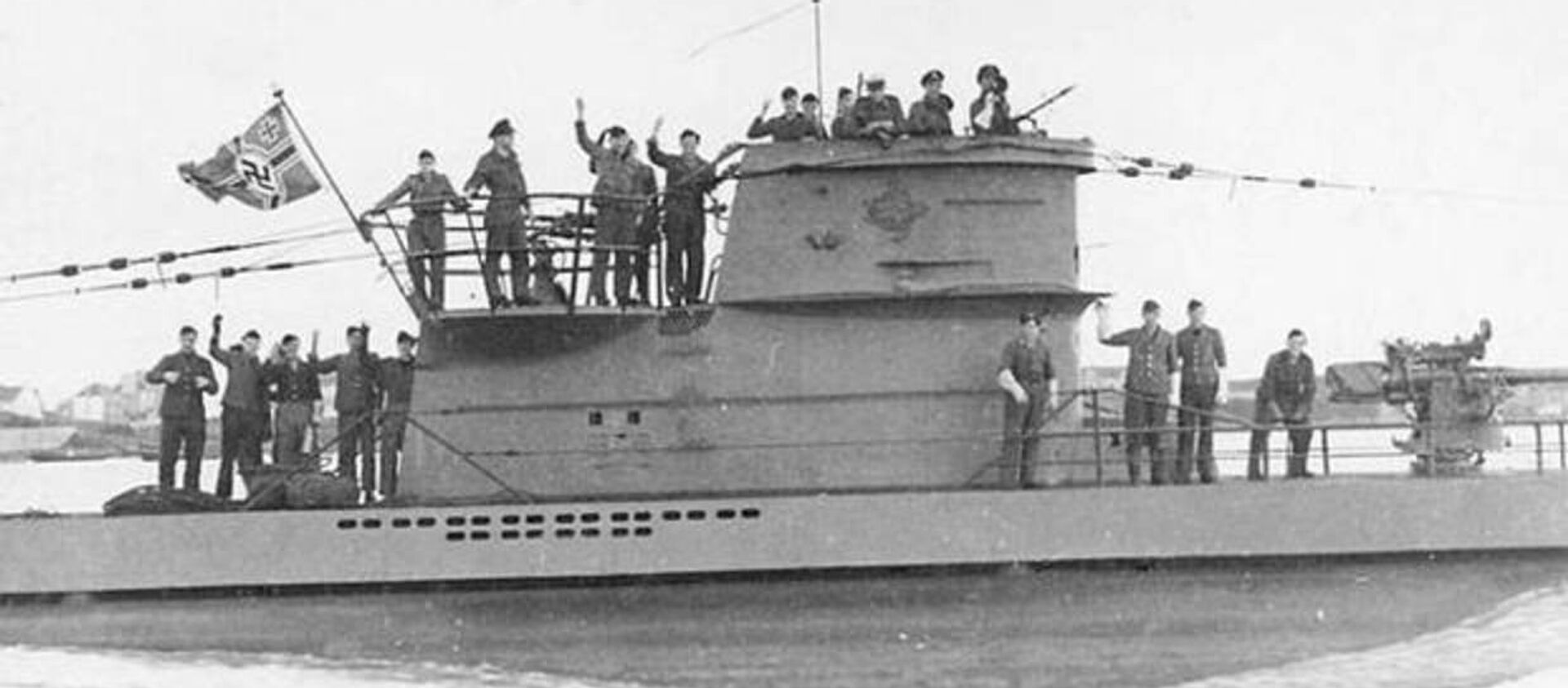 Submarino nazi U-2513 del Tipo XXI (archivo) - Sputnik Mundo, 1920, 05.11.2018