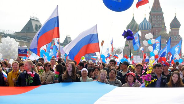 Manifestación en Moscú - Sputnik Mundo