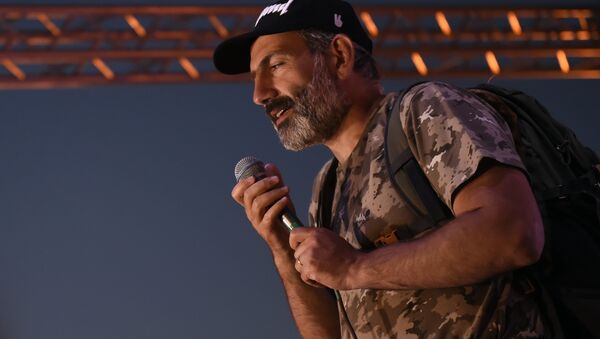 Nikol Pashinián, diputado opositor armenio - Sputnik Mundo