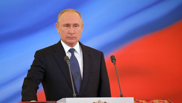 Toma de posesión de Vladímir Putin como presidente de Rusia - Sputnik Mundo