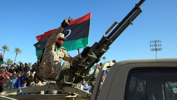 Un militar de Libia (archivo) - Sputnik Mundo