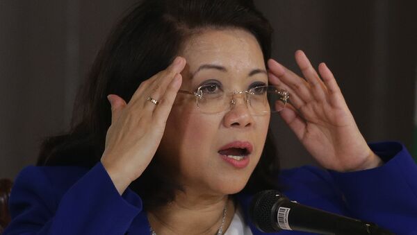 Exjueza presidenta de la Corte Suprema de Filipinas, María Lourdes Sereno - Sputnik Mundo