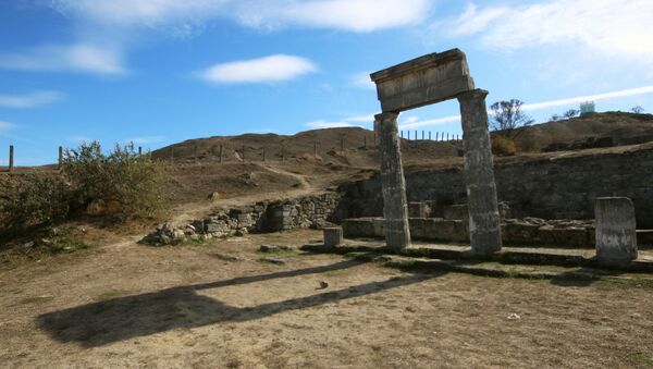 Panticapeo, las ruinas antiguas en la ciudad de Kerch - Sputnik Mundo