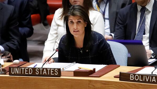 Nikki Haley, la embajadora estadounidense en la ONU - Sputnik Mundo