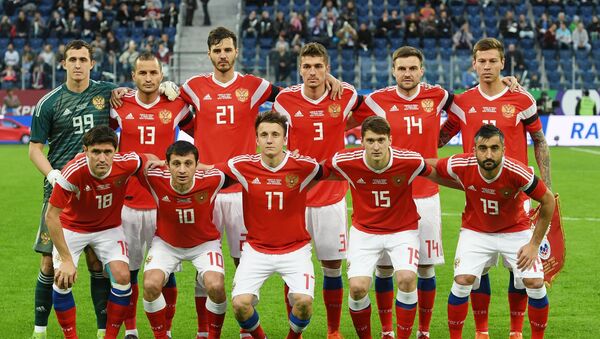 La selección rusa de fútbol - Sputnik Mundo