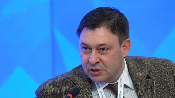 Kiril Vishinski, el jefe del portal de noticias RIA Novosti Ukraina - Sputnik Mundo