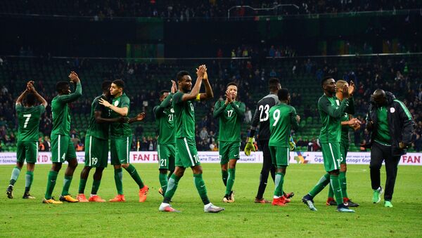 Nigeria ganó a Argentina en el partido amistoso por 4-2 celebrado en la ciudad rusa de Krasnodar en noviembre de 2017 - Sputnik Mundo