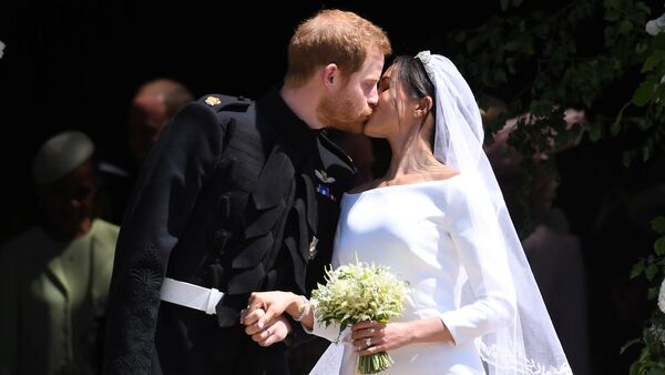 El 19 de mayo se celebró en Windsor (Reino Unido) la boda real del príncipe Enrique y la actriz estadounidense Meghan Markle - Sputnik Mundo