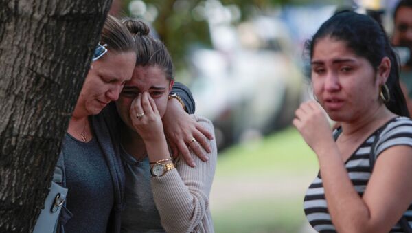 Familiares de las víctimas del estrello del avión Boeing 737 en Cuba - Sputnik Mundo