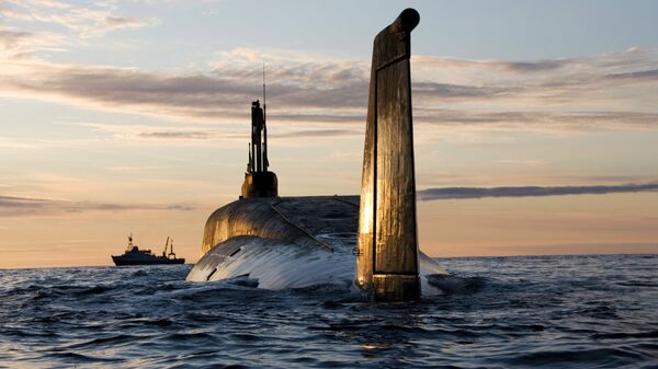 Submarino estratégico “Yuri Dolgoruki” - Sputnik Mundo