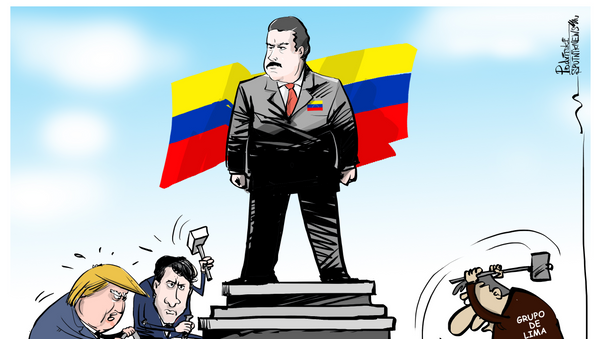 Maduro se sube al podio (aunque le pese a EEUU) - Sputnik Mundo