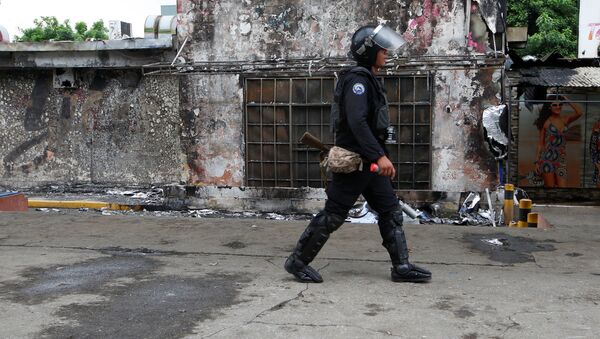 Policía de Nicaragua (archivo) - Sputnik Mundo
