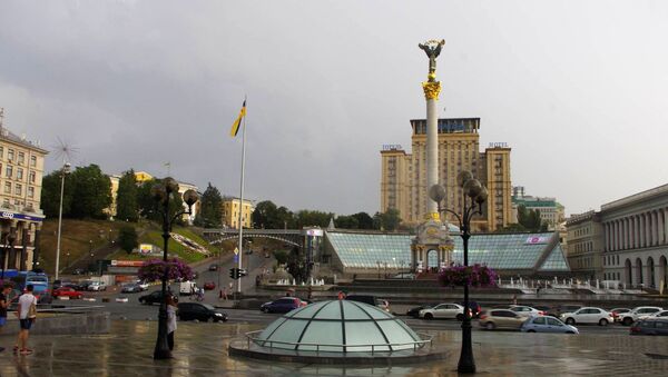 Plaza de la Independencia en Kiev, Ucrania - Sputnik Mundo