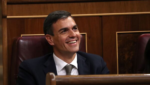 Pedro Sánchez, secretario general del PSOE - Sputnik Mundo