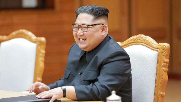 Kim Jong-un, lider de Corea del Norte - Sputnik Mundo