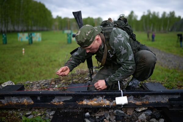 Los mejores de los mejores: concurso de la inteligencia militar rusa en Siberia - Sputnik Mundo