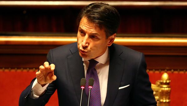 Giuseppe Conte, el primer ministro de Italia - Sputnik Mundo