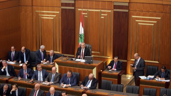 El Parlamento libanés - Sputnik Mundo