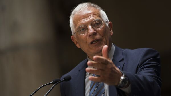 Josep Borrell, nuevo ministro de Asuntos Exteriores de España (archivo) - Sputnik Mundo