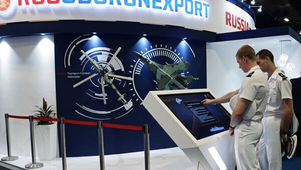 Rosoboronexport en la exposición Internacional de armamento militar en Malasia - Sputnik Mundo
