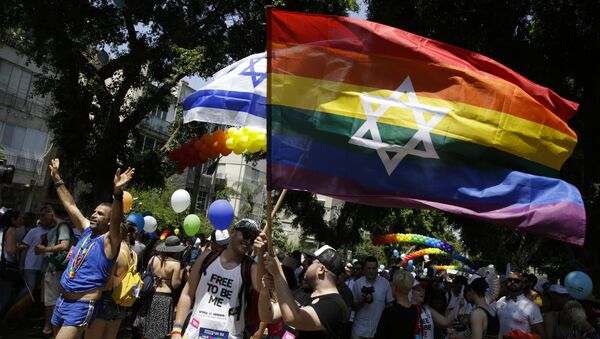 El Desfile del Orgullo Gay en Tel Aviv, Israel - Sputnik Mundo