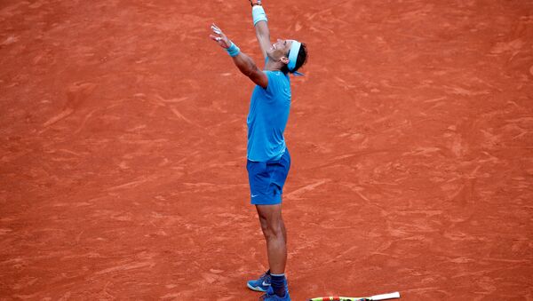 Rafael Nadal, tenista español, logra su undécimo título en el Abierto de Francia - Sputnik Mundo