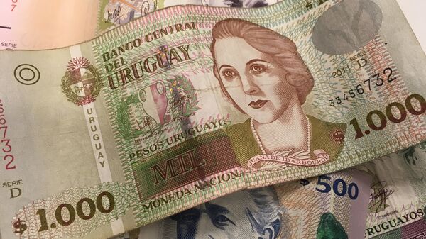 Pesos uruguayos (archivo) - Sputnik Mundo