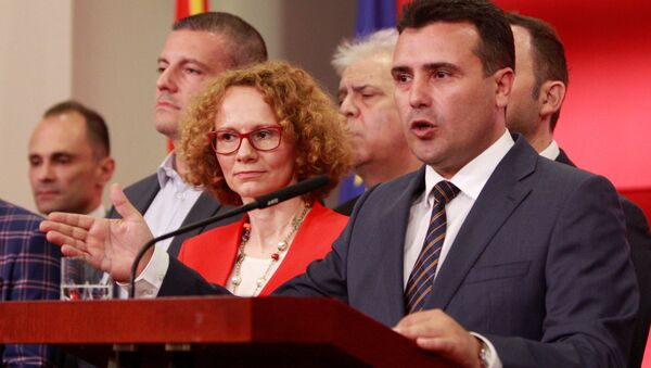 El primer ministro de Macedonia, Zoran Zaev - Sputnik Mundo