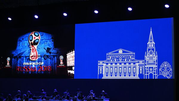 La inauguración de la reunión del 68 Congreso de la FIFA en Moscú - Sputnik Mundo