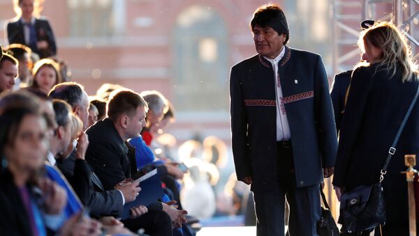 Evo Morales en Rusia - Sputnik Mundo
