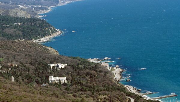 La ciudad de Yalta, situada en la península de Crimea (archivo) - Sputnik Mundo