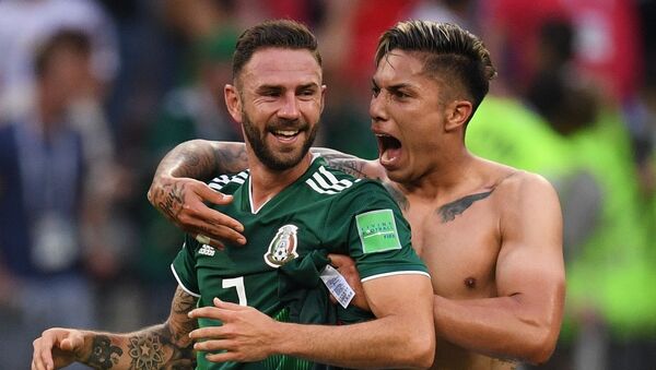 Los momentos cumbre del partidazo entre México y Alemania - Sputnik Mundo