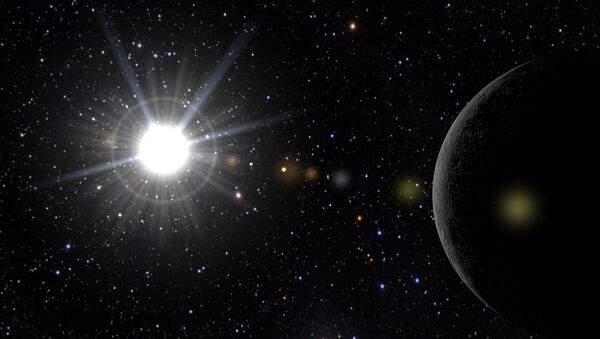 Un sistema estelar (imagen referencial) - Sputnik Mundo