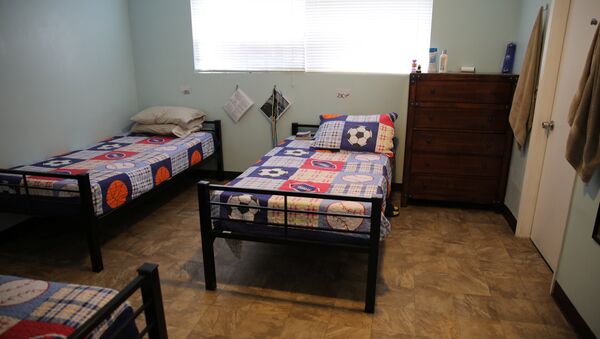 Casa San Diego, un albergue para niños de inmigrantes detenidos en EEUU - Sputnik Mundo